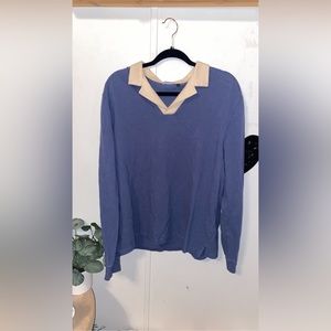 ASOS Design contrast collar top